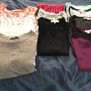 11 loft tops in PERFECT condition!!!!